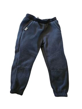 Kids Navy Blue Fleece Jogger Pants DKNY Size 3t
